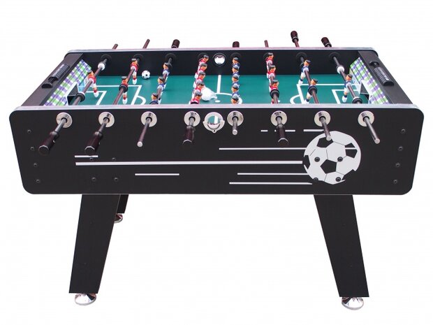 Arena voetbaltafel 141 x 75 x 88 cm zwart