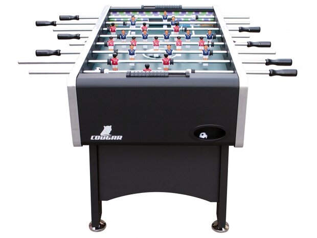 Arena voetbaltafel 141 x 75 x 88 cm zwart