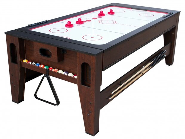 Reverso pool- &amp; airhockeytafel 217 cm