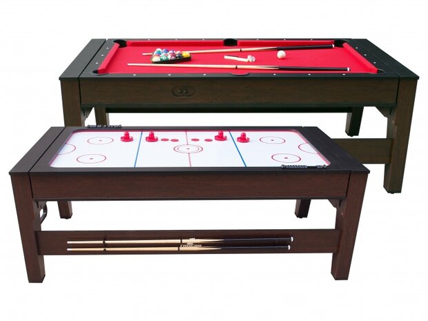 Reverso pool- &amp; airhockeytafel 217 cm
