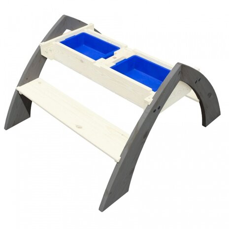 Delta zand- &amp; waterpicknicktafel met parasol 119 cm