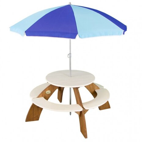 Orion picknicktafel met parasol 141 cm