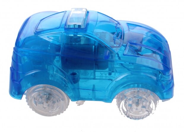 Magic Road autobaan glow in the dark 136-delig blauw