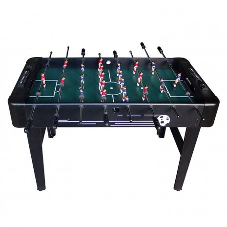 tafelvoetbalspel 122 x 61 x 79 cm zwart