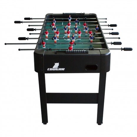 tafelvoetbalspel 122 x 61 x 79 cm zwart