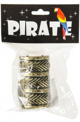 schatkist goud 8 cm