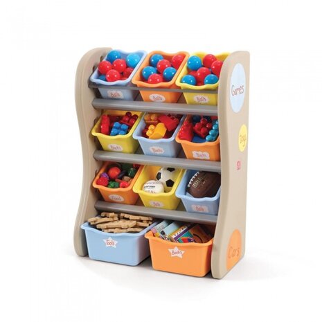 opbergkast fun time 36 x 67 x 90 cm 12-delig