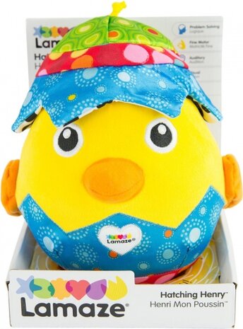 Lamaze Henry het piepkuiken 25 cm