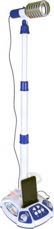 Toyband Showtime microfoon blauw/wit
