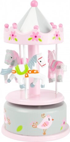 muziekdoos paardencarrousel 9 x 19 cm