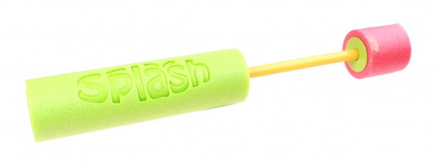 waterspuiter junior 32 cm foam rood/groen