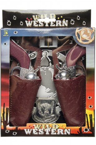 speelset cowboy 6 stuks