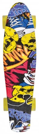 Retro skateboard Free spirit party 56 cm