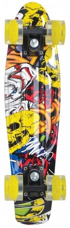 Retro skateboard Free spirit party 56 cm