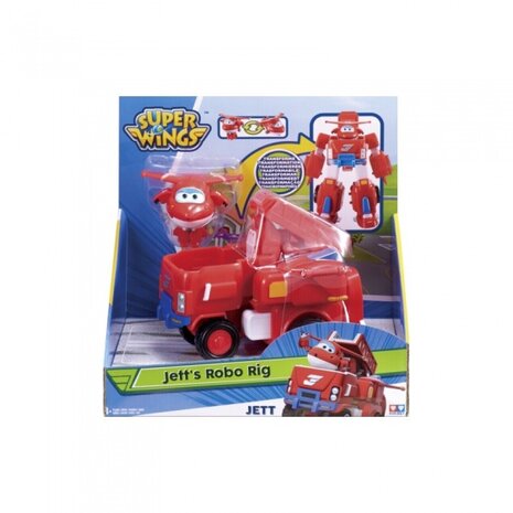 transforming Vehicle Jett rood