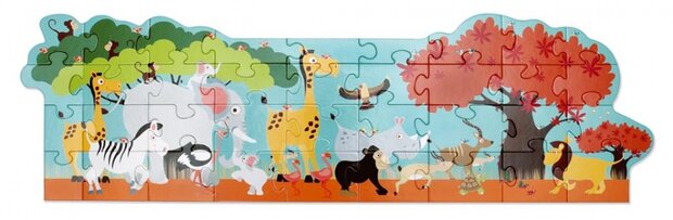vloerpuzzel Safari XL 36 stukjes