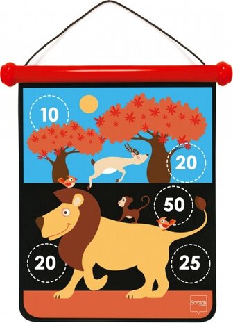 magnetisch dartspel Safari 40 cm