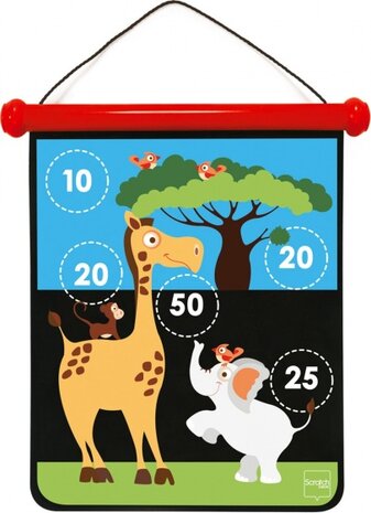 magnetisch dartspel Safari 40 cm