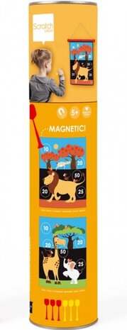 magnetisch dartspel Safari 40 cm