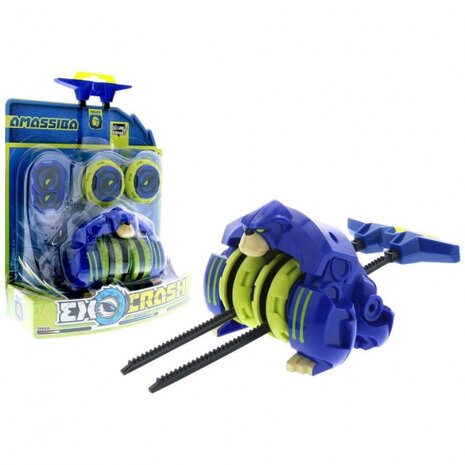 Exocrash tol gorilla 10 cm blauw