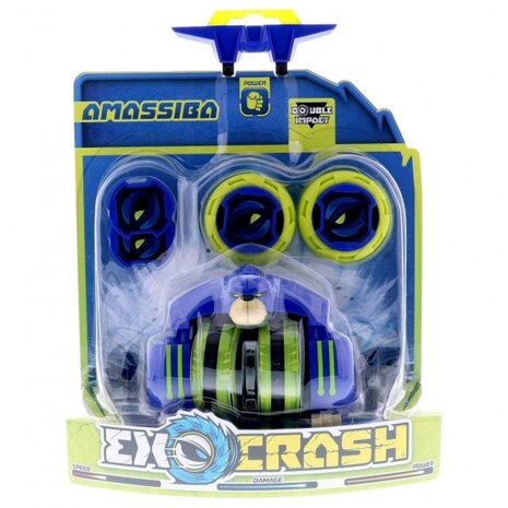 Exocrash tol gorilla 10 cm blauw