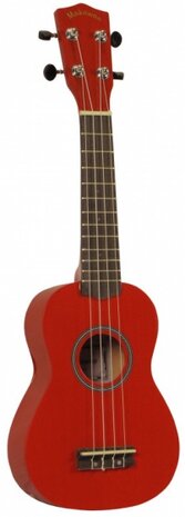 ukelele sopraan 21&quot; rood