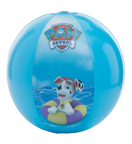strandbal Paw Patrol 29 cm blauw