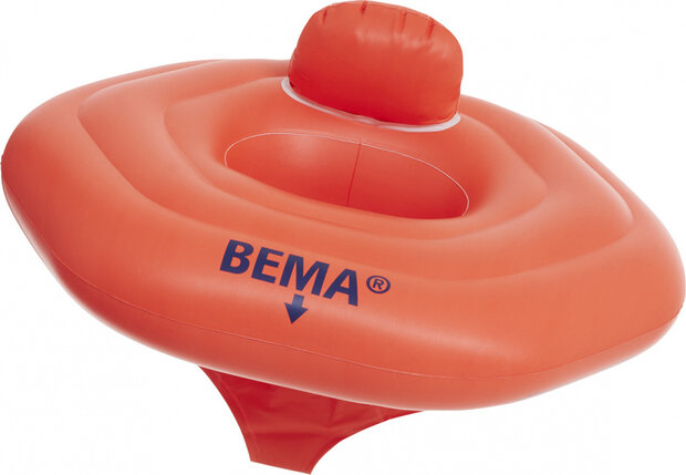 zwemzitje Baby Float 68 x 64 cm vinyl oranje