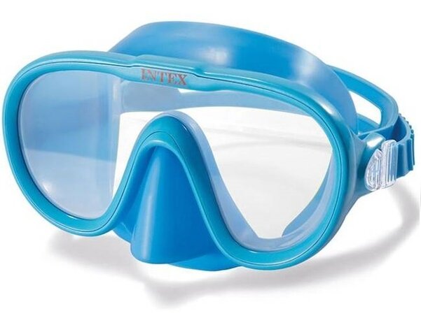 duikbril Sea Scan verstelbaar blauw