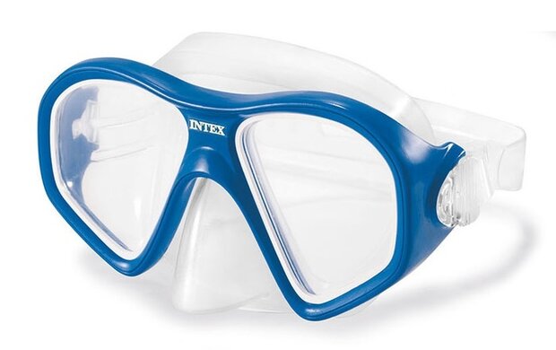 duikbril Reef Rider verstelbaar blauw
