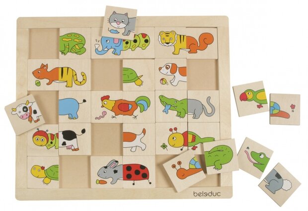 legpuzzel fantasiedieren 30 stukjes
