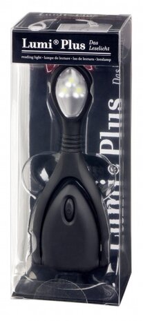 Leeslamp Libri_x Lumi Plus zwart 13 cm