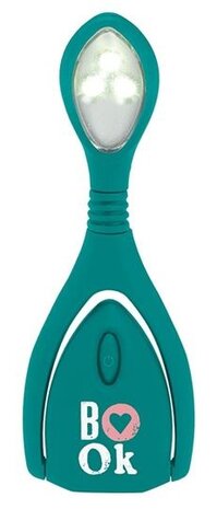 Leeslamp Libri_x Lumi Plus Book groen 13 cm