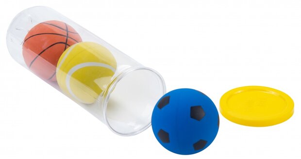 Tennisballen highbounce in koker 3 stuks