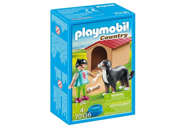 Country - Kind met hond (70136)