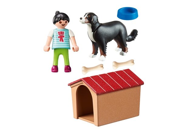 Country - Kind met hond (70136)
