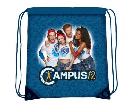 gymtas Campus 12 blauw 40 x 37 cm