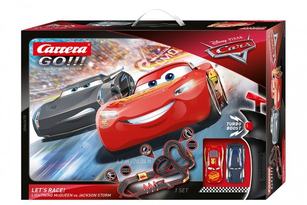 Go racebaan Disney Pixar Cars - Let&#039;s Race 6,2 m