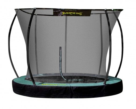 trampoline InGround Deluxe 305 cm zwart/groen