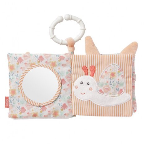 babyboekje zwaan 11 cm wit