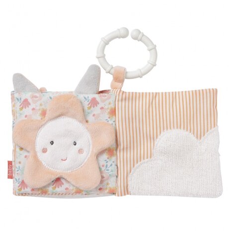 babyboekje zwaan 11 cm wit