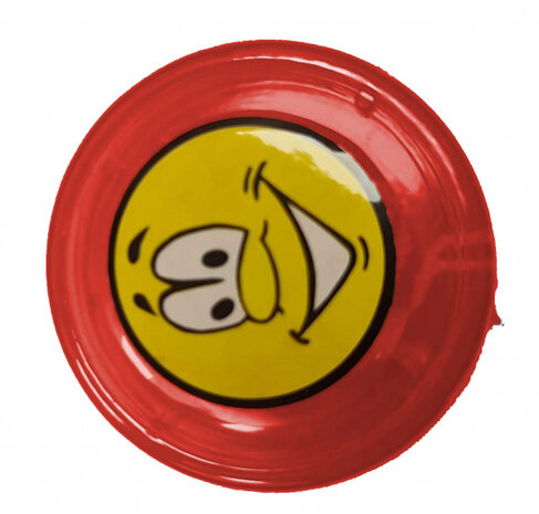 Laughing Face jojo 6 cm rood
