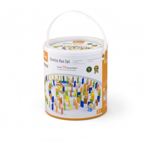 dominostenen Run multicolor 116-delig