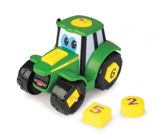 Leer en Speel Johnny Tractor 15 cm groen