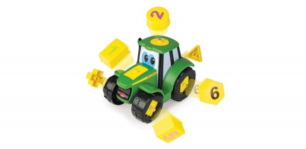Leer en Speel Johnny Tractor 15 cm groen