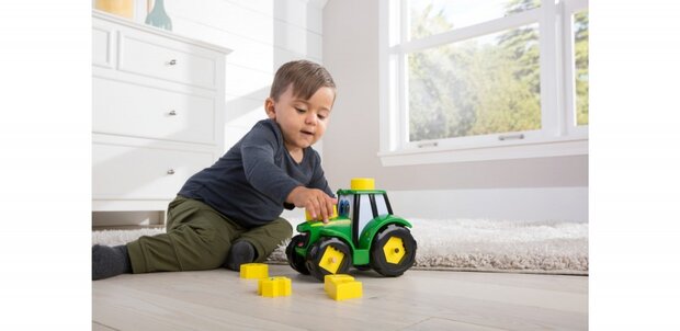 Leer en Speel Johnny Tractor 15 cm groen