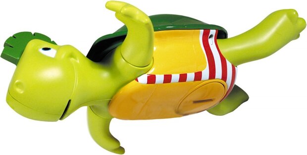 badspeelgoed zwem &amp; zing schildpad 21,5 cm groen