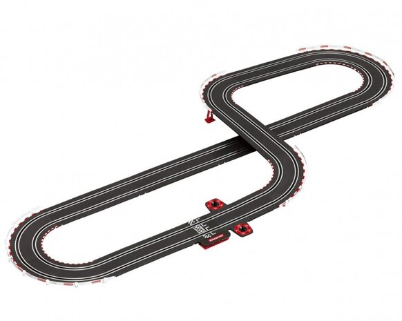 GO! racebaanset Race to Win 430 cm zwart
