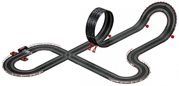 GO! racebaanset Max Speed 630 cm zwart
