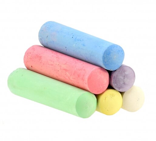stoepkrijt 12 stuks 12 cm